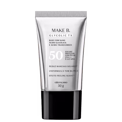 Imagem do produto o Boticário Make B. Glycolic TX Cor 260 - Base Líquida 30g