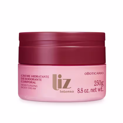 Imagem do produto Liz Intenso o Boticário - Creme Hidratante Desodorante Corporal 250g