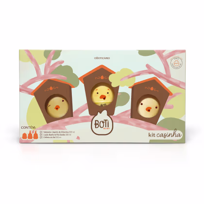 Imagem do produto Kit Boti Baby Casinha (3 itens)