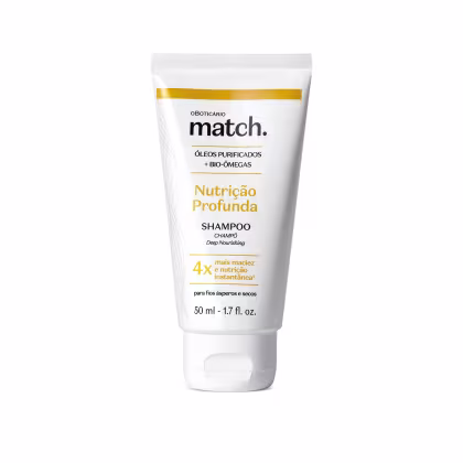 Imagem do produto Shampoo Match Nutrição Profunda 50ml