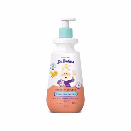 Imagem do produto Dr.Botica o Boticário Poção da Espuma Cabelos Cacheados 3 ABC - Shampoo Infantil 400ml