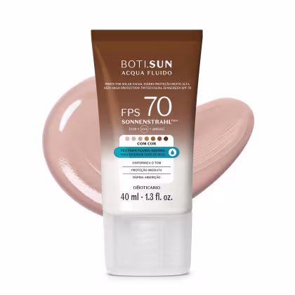 Imagem do produto Boti.Sun o Boticário 1.0 FPS70 - Protetor Solar Facial Com Cor 40ml