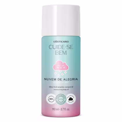 Imagem do produto Cuide-se Bem o Boticário Nuvem de Alegria - Óleo Hidratante Corporal 110ml