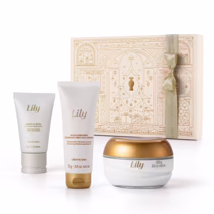 Imagem do produto Kit Lily o Boticário Acetinados (3 Produtos)