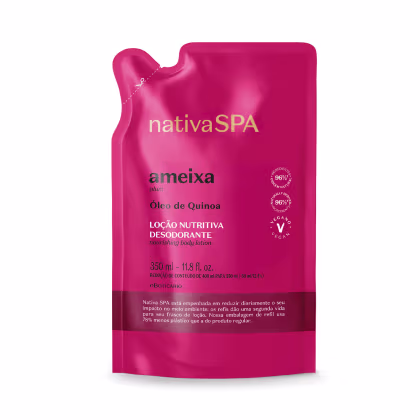 Imagem do produto Refil Nativa SPA Loção Desodorante Hidratante Corporal Ameixa 350ml
