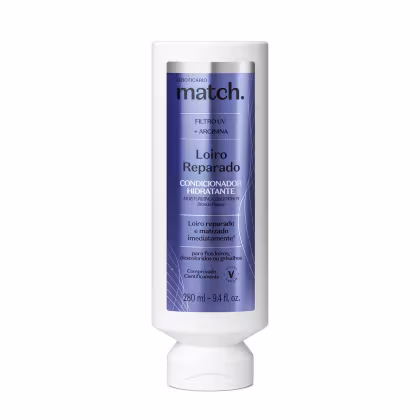 Imagem do produto Match. o Boticário Loiro Reparado - Condicionador Hidratante 280ml