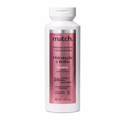 Imagem do produto Shampoo Match Hidratação e Brilho 300ml