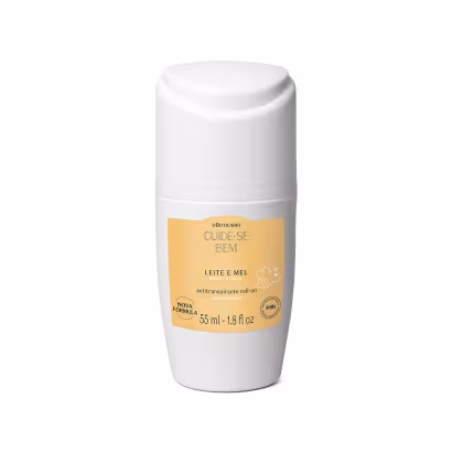 Imagem do produto Cuide-se Bem o Boticário Leite e Mel - Antitranspirante Roll-on 55ml