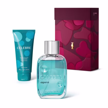 Conjunto Celebre Agora o Boticário Masculino Duo, 2 produtos.