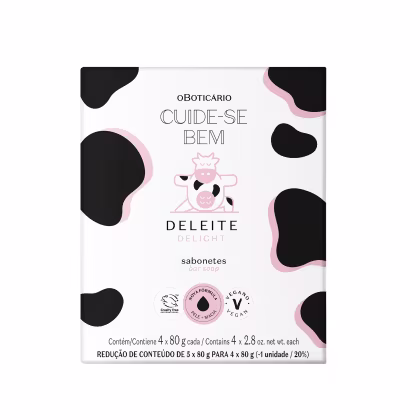 Imagem do produto Sabonete Em Barra Cuide-Bem Deleite 4x80g
