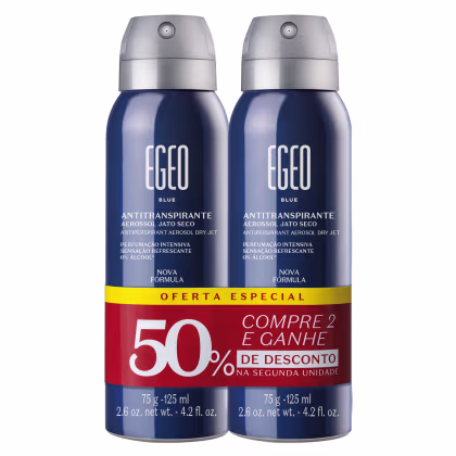 Imagem do produto Kit o Boticário Egeo Blue Aerosol (2 Unidades)