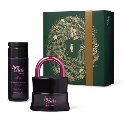 Imagem do produto Kit Presente Natal Her Code Touch (2 itens)