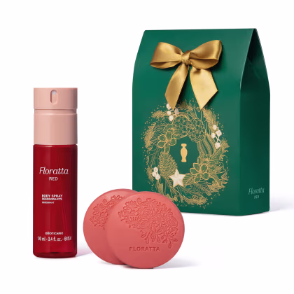 Imagem do produto Kit Presente Natal Floratta Red Cuidados (2 itens)