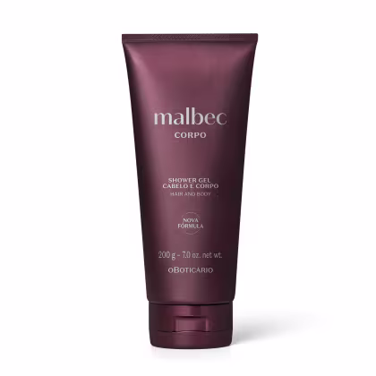 Imagem do produto Shower Gel Cabelo e Corpo Malbec 200g