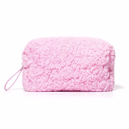 Imagem do produto Nécessaire Rosa com Zíper Cuide-se Bem Doces Delírios Algodão Doce