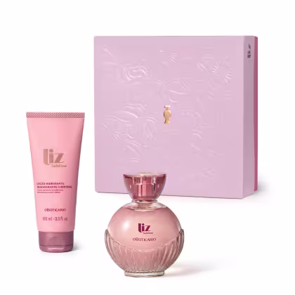 Imagem do produto Conjunto Liz Sublime o Boticário Feminino - 


Desodorante Colônia 100ml + Loção Desodorante Hidratante Corporal 100ml