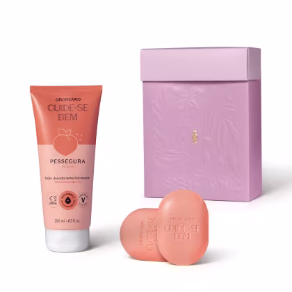 Imagem do produto Kit Presente Cuide-se Bem Pessegura (2 itens)