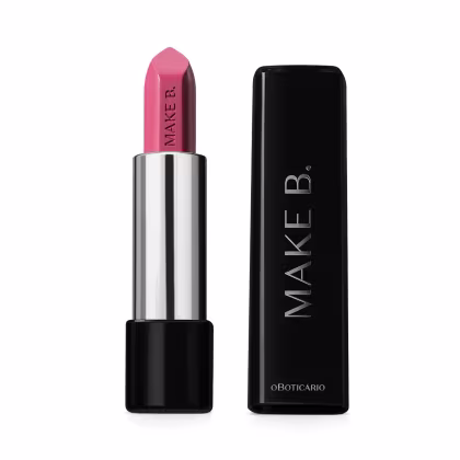 Imagem do produto Batom Cremoso Rosa Cashmere Make.B 3,6g