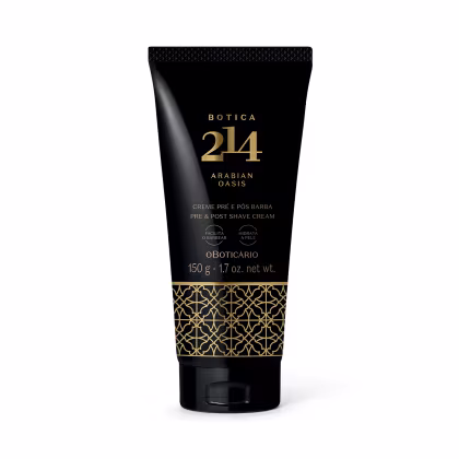 Imagem do produto Creme Pré E Pós Barba Botica 214 Arabian Oasis 150g