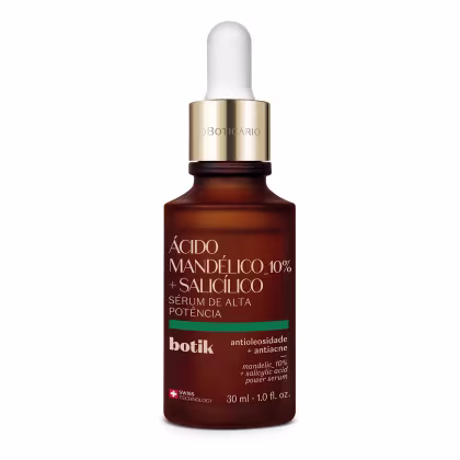 Imagem do produto o Boticário Botik Ácido Mandélico 10% + Salicílico - Sérum Facial de Alta Potência 30ml