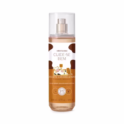 Imagem do produto Body Splash Desodorante Colônia Cuide-se Bem Deleite Caramelizado 200ml