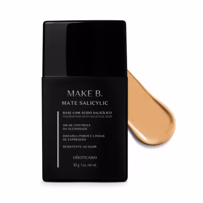 Imagem do produto Base Líquida Efeito Mate Make B. Salicylic 215Q 30g