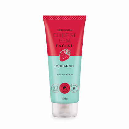 Imagem do produto Esfoliante Facial Cuide-se Bem Feira Morango 100g