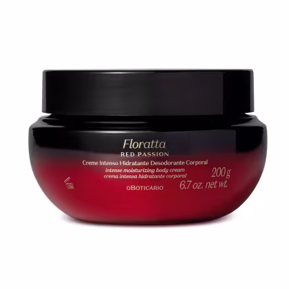 Imagem do produto Creme Intenso Hidratante Desodorante Corporal Floratta Red Passion 200g