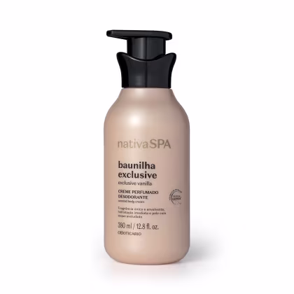 Imagem do produto Creme Perfumado Desodorante Corporal Baunilha Exclusive 380ml