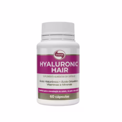 Imagem do produto Hyaluronic Hair 500mg 60 caps Vitafor