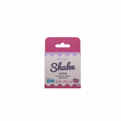 Imagem do produto Bauny Shake Scrub  Esfoliante Labial (Sonho de Morango) 6g