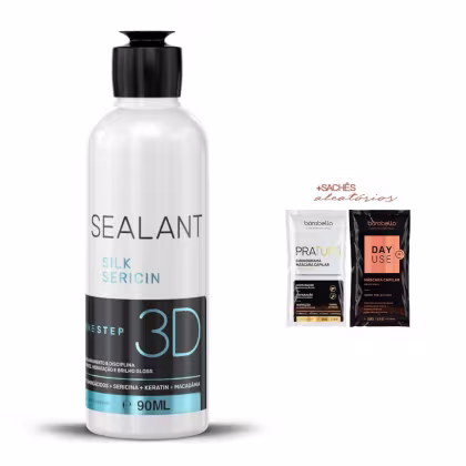 Imagem do produto Borabella Selagem 3D Orgânica Profissional 90ml +Sachês