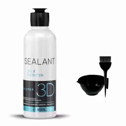 Imagem do produto Selagem Silk Selante 3D Borabella 90ml +Cumbuca/Pincel