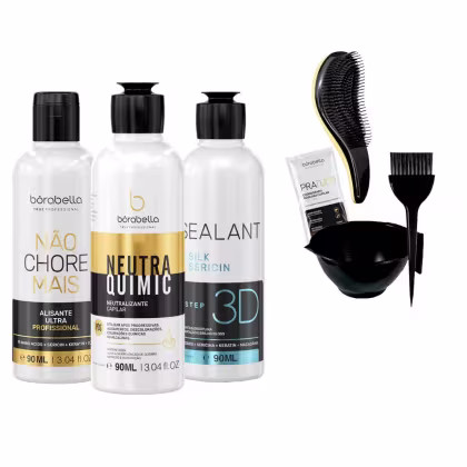 Imagem do produto Borabella NCM P2 + Neutra + Selante 90ml +Cumbuca/Escova/Sachê