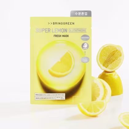 Máscara Facial Bringgreen Fresh Mask Super Lemon Glutathione