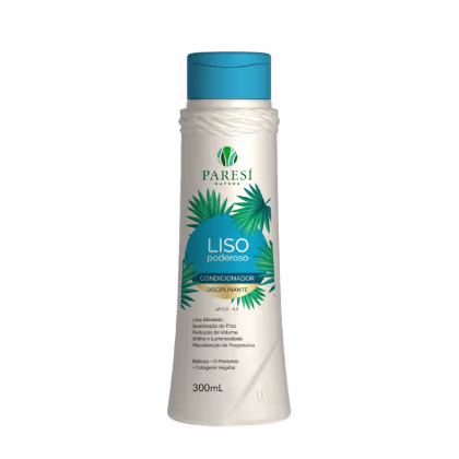 Condicionador Disciplinante Paresí Nature Liso Poderoso, 300ml.