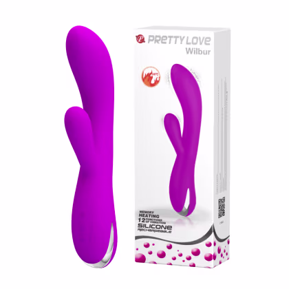 Imagem do produto Vibrador estimulador de ponto g e clítoris recarregável Pretty love wilbur