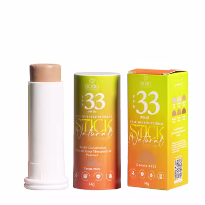 Imagem do produto Base Multifuncional em Bastão com Cor e Protetor Solar FPS33 - #500 Canela