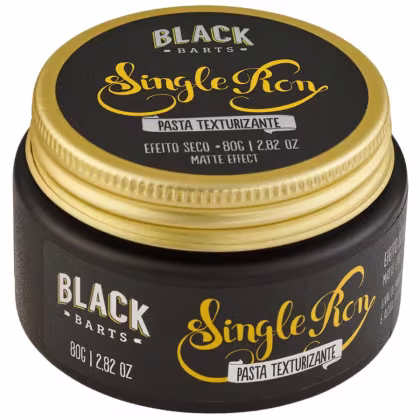 Imagem do produto Pomada Modeladora Matte Efeito Seco Single Ron 80g Black Barts