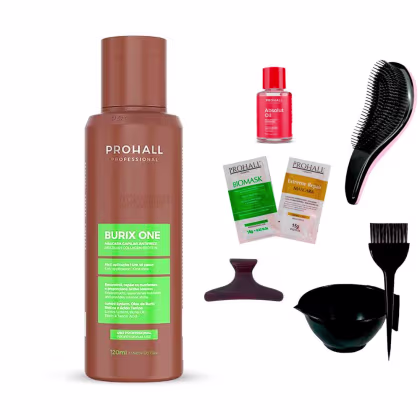 Imagem do produto Burix One Prohall 120ml +Cumbuca/Escova/Sachê/Presilha/Óleo
