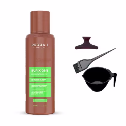 Imagem do produto Antifrizz Potente Burix One 120ml Prohall +Cumbuca/Presilha