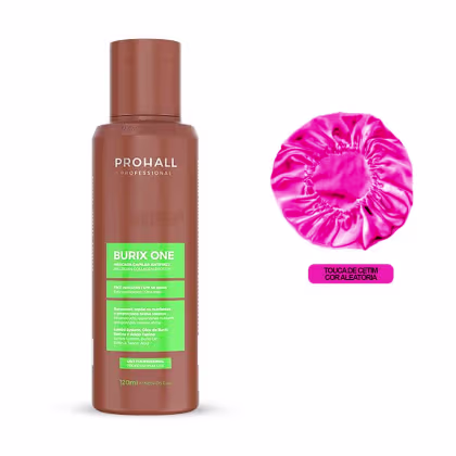 Imagem do produto Antifrizz Orgânico Burix One 120ml Prohall +Touca Day After