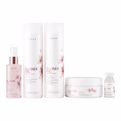 Kit Braé Blonde Oil Full Squad, 5 produtos.
