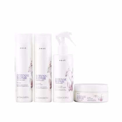 Imagem do produto Kit Braé Intense Repair By Ana Paula Siebert - Shampoo 250ml + Condicionador 250ml + Hair Repair 260ml + Máscara 200g