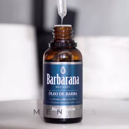 Imagem do produto Óleo de Barba Blue Kingdom Amadeirado Suave 30mL Barbarana