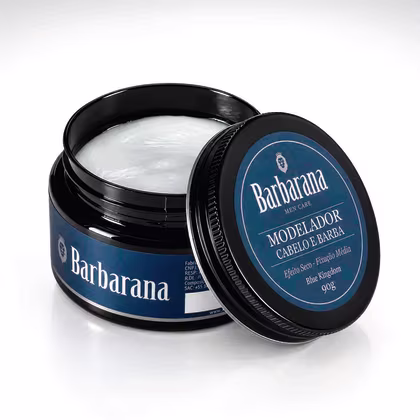Imagem do produto Pasta Modeladora Efeito Seco - Fixação Média Blue Kingdom 90g Barbarana