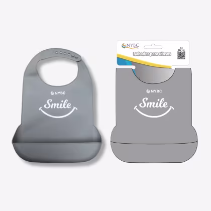 Imagem do produto Babador Adulto Para Idosos Reutilizável Nybc Beauty