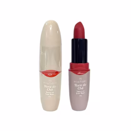 Imagem do produto Batom em Bala matte Hora do Chá da Mia Make Cor 3