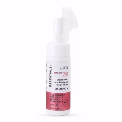 Imagem do produto Mousse Facial Sleep Essentials Masculino Limpeza Poros Maciez 150mL B.URB