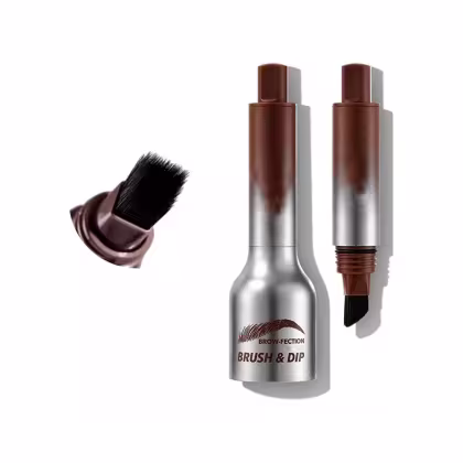Imagem do produto Preenchedor Sobrancelha Pincel Angular Marrom  Brow Fection